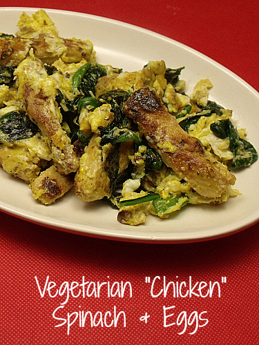 Vegetarian "Chicken" and Eggs