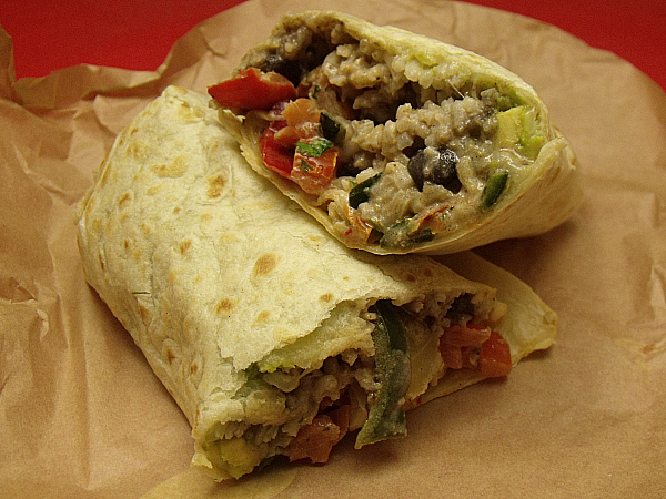 Veggie Burrito at 26612 Towne Centre Drive Foothill Ranch, CA 92610