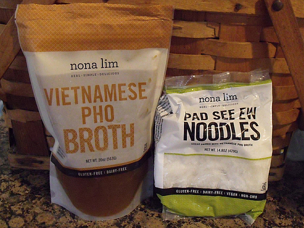 Nona Lim Vietnamese Pho Broth with Pad See Ew Noodles