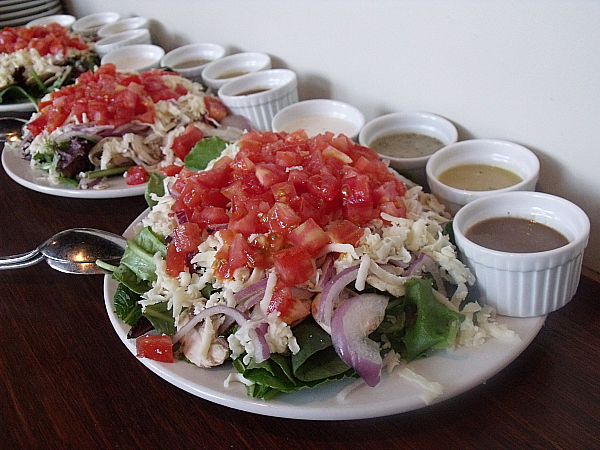 House Salad at Rance's Chicago Pizza - Costa Mesa, California