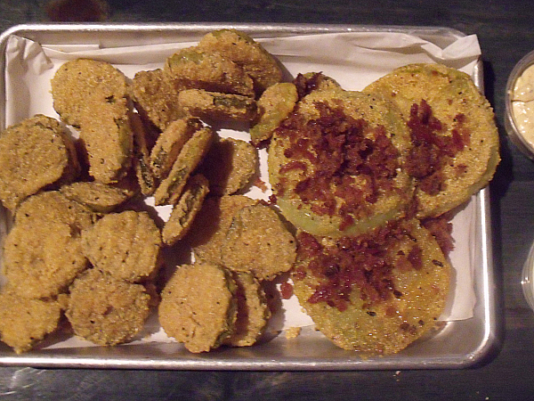 Fried Pickles & Fried Green Tomatoes