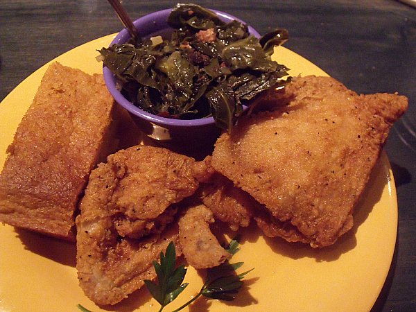 Johnny Reb's Southern Fried Chicken and Collard Greens
