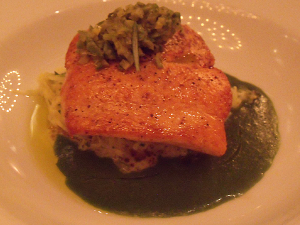 Salmon at Irving St. Kitchen - Portland, Oregon