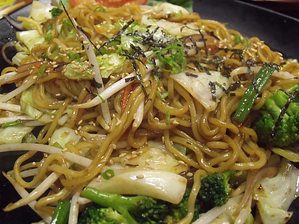 Yaki Soba at Sushiholic - La Mirada, California