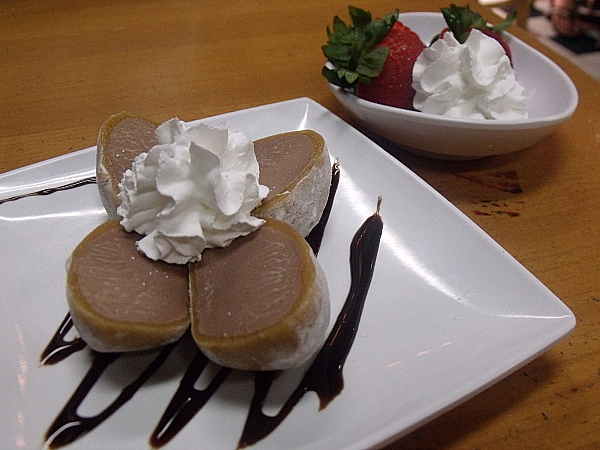 Chocolate Mochi at Sushiholic - La Mirada, California