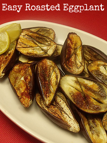 Easy Oven Roasted Eggplant