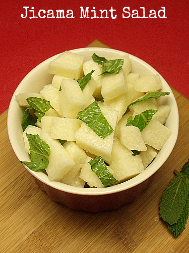 Jicama Mint Salad