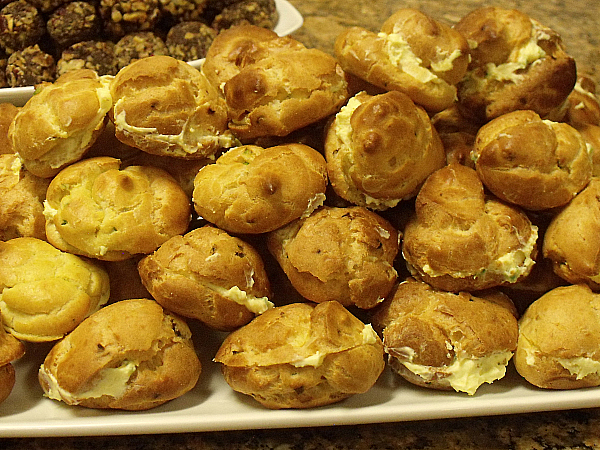 Chile-Lime Cream Puffs