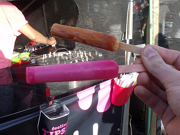 Ice Pops - Thai Iced Tea and Red Cream Soda