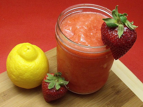 Strawberry Lemonade Slushie