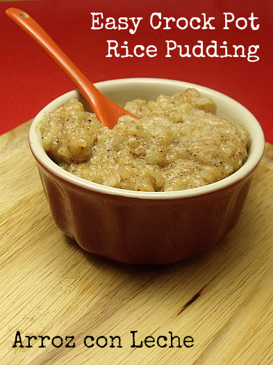 Easy Crock Pot Rice Pudding