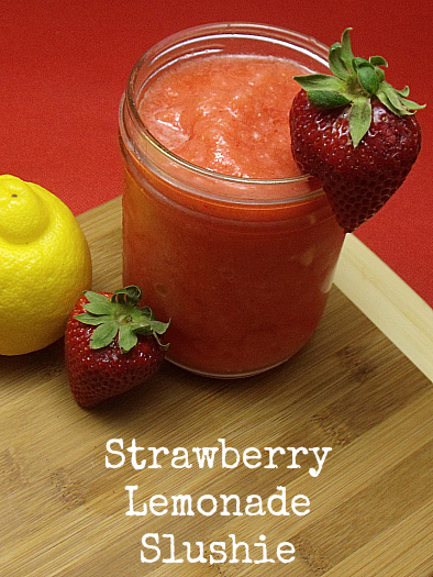 Strawberry Lemonade Slushie