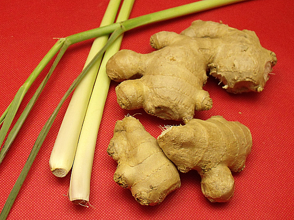 ginger and lemongrass