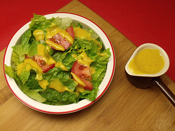 Easy Honey Mustard Salad Dressing