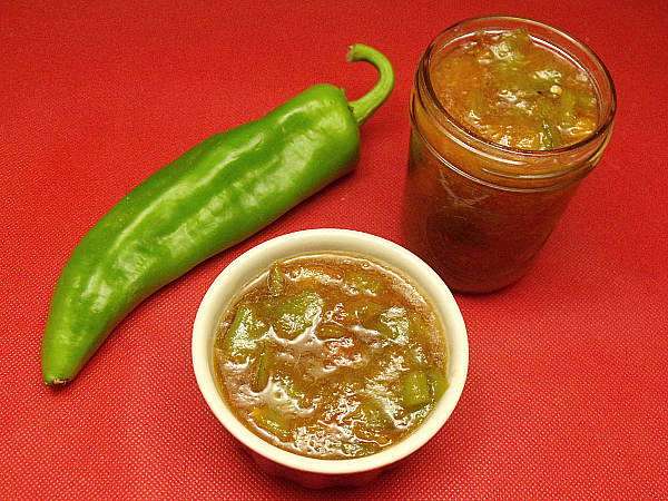 Peach Hatch Chile Pepper Jam