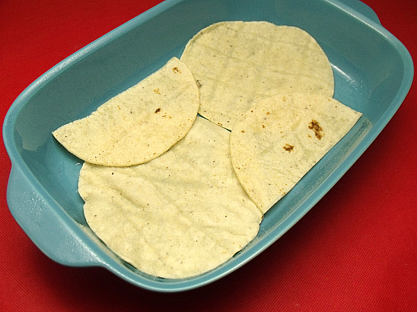 Vegetarian Mexican Tortilla Casserole