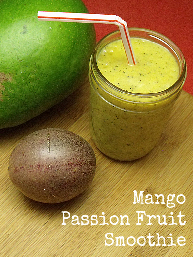 Mango Passion Fruit Smoothie Recipe