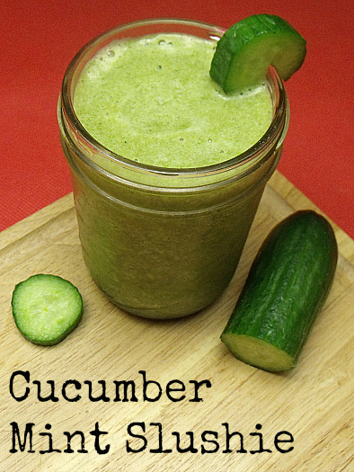 Cucumber Mint Slushie Recipe