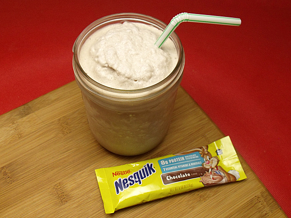 Nesquik Chocolate Ice Blended Frappuccino