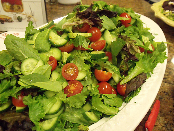 Garden Salad with Citrus Vinaigrette