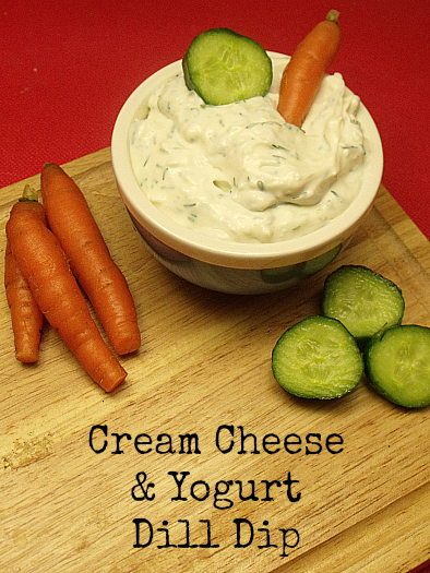 Cream Cheese and Yogurt Dill Dip