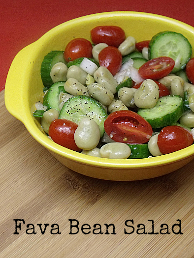 Fava Bean Salad