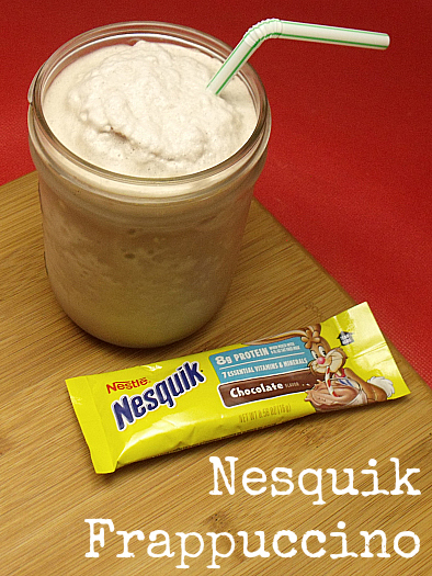 Nesquik Chocolate Ice Blended Frappuccino