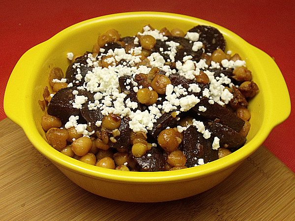 Beets and Chickpeas