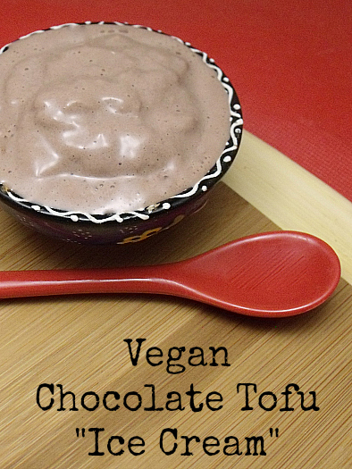 Vegan Chocolate Tofu "Ice Cream"