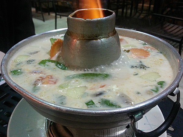 Tom Kha Soup - Elephant Thai Cuisine - Riverside, California