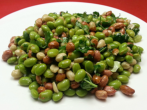 Edamame Peanut Salad