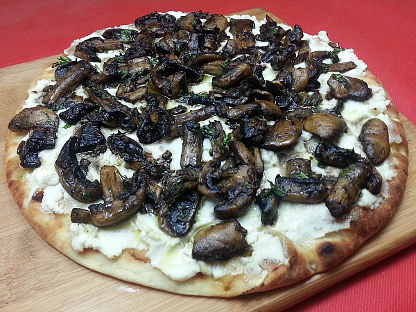 Mushroom Pizza