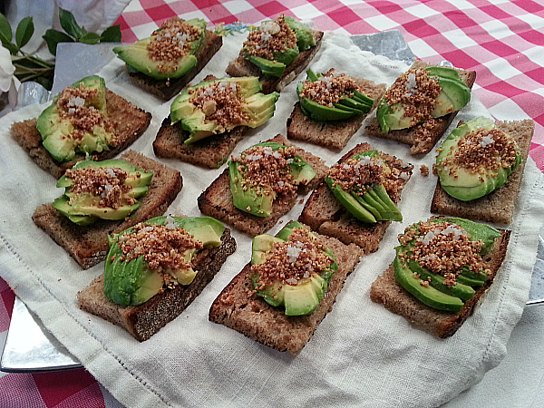 Avocado Themed Lunch with Chef Pink