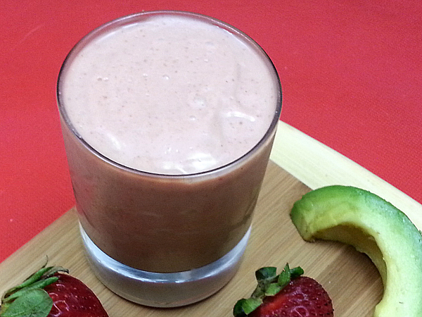 Strawberry Avocado Smoothie