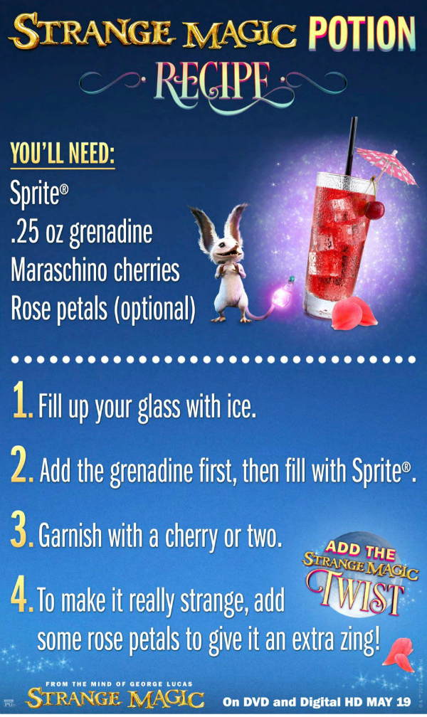 Strange Magic Potion Recipe