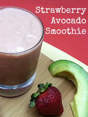 Strawberry Avocado Smoothie