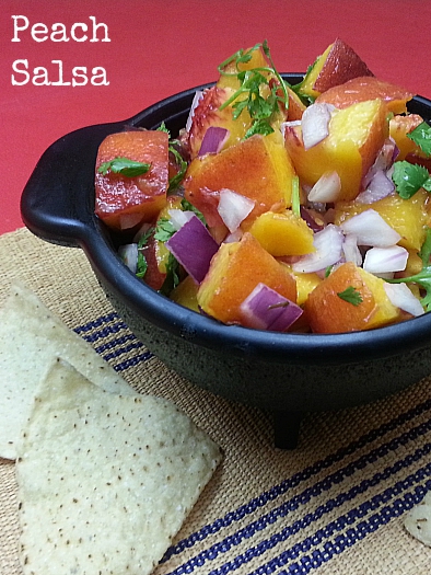 Simple & Delicious Peach Salsa