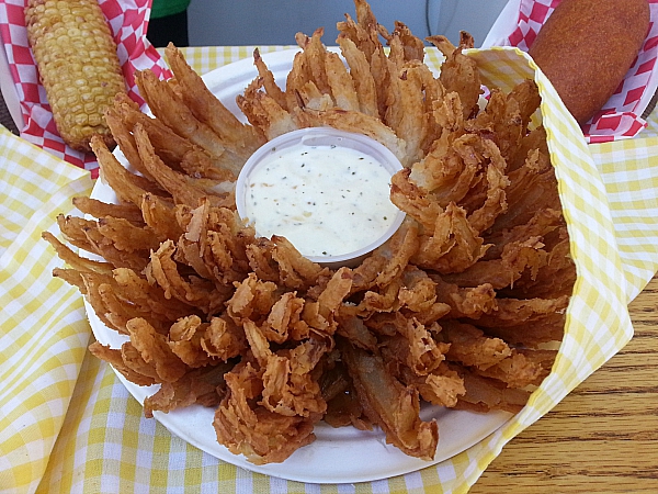 Los Angeles County Fair Food - Blooming Onion