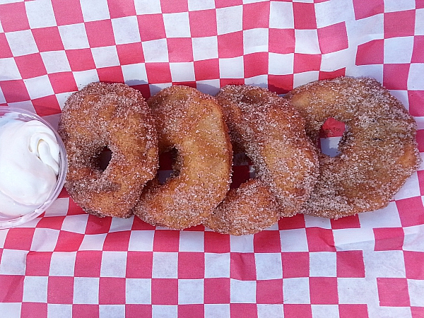 Los Angeles County Fair Food - Apple Rings