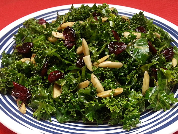 Cranberry Kale Salad
