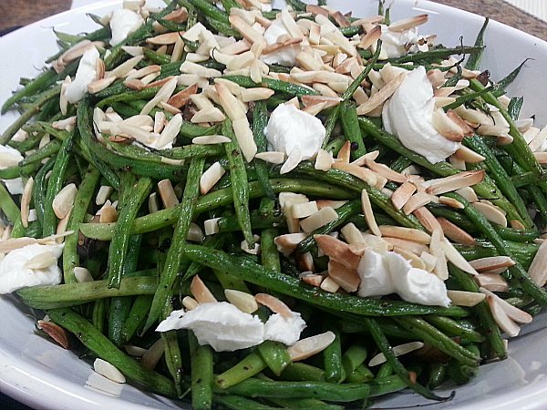 Whitney Miller's New Southern Table Cookbook - Green Beans & Mushroom Saute