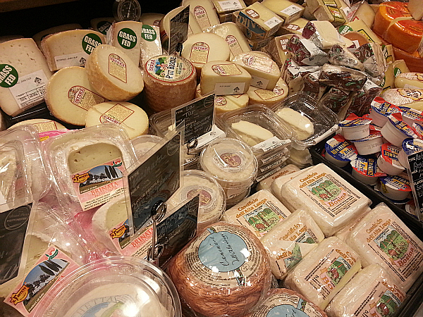 Cheese at Bristol Farms - Los Angeles, California