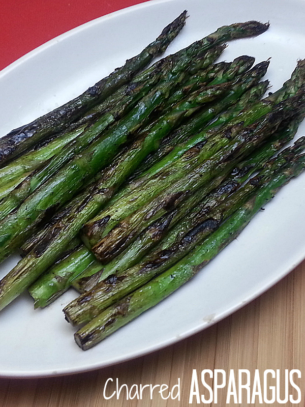 Charred Asparagus with Lemon Recipe