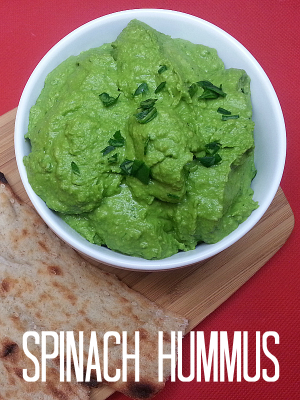 Easy Spinach Hummus Recipe