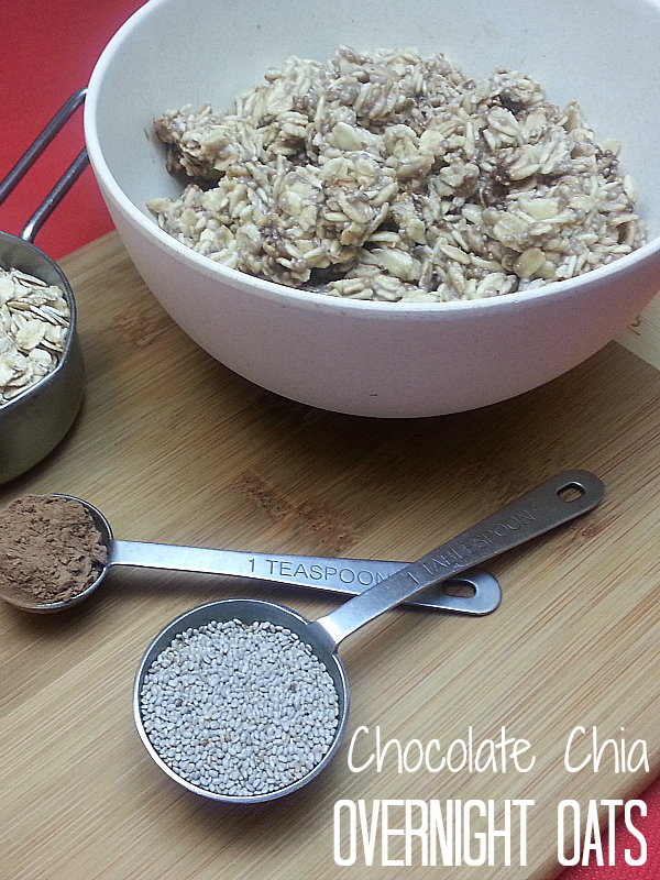 Chocolate Chia Overnight Oats Recipe