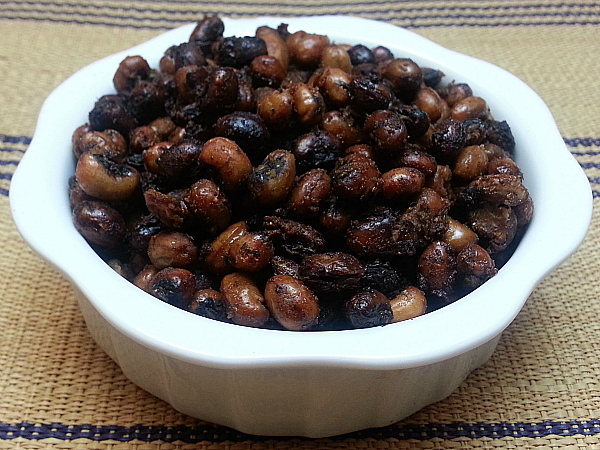 Garlic Roasted Black-eyed Peas