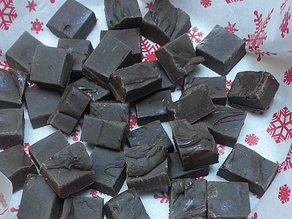 Dark Chocolate Hatch Chile Fudge