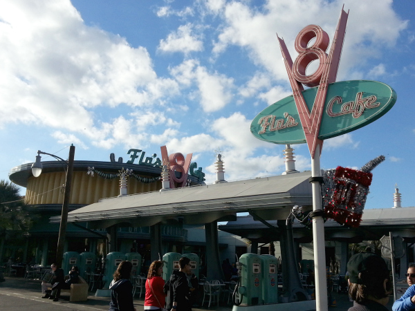 Flo's V8 Cafe at Disney California Adventure - Disneyland Resort Anaheim