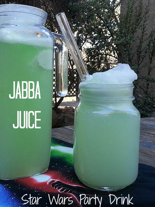 Jabba Juice - Star Wars Party Drink Recipe - Great for Family Movie Night or a Star Wars Birthday Party