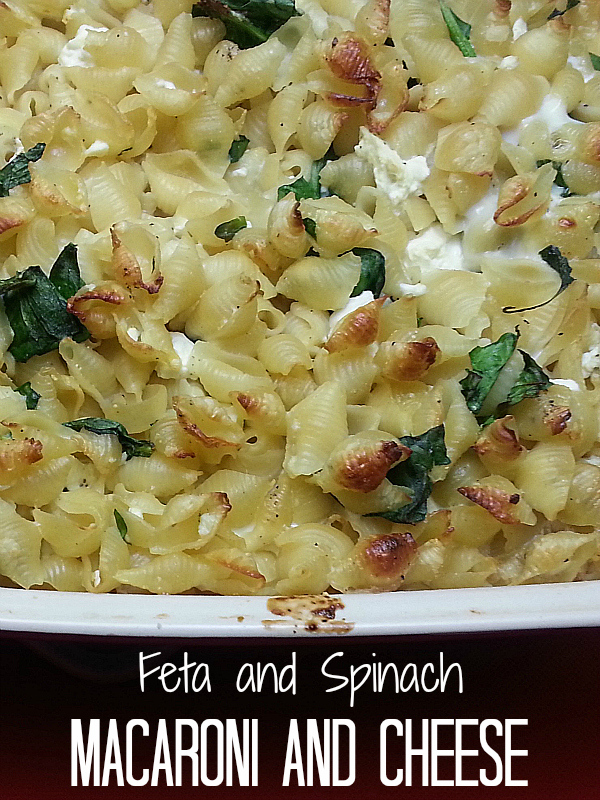 Feta and Spinach Mac and Cheese Recipe